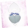 IWOWHERO Heart Shape Makeup Sponge Set Wet Dry Dual Purpose