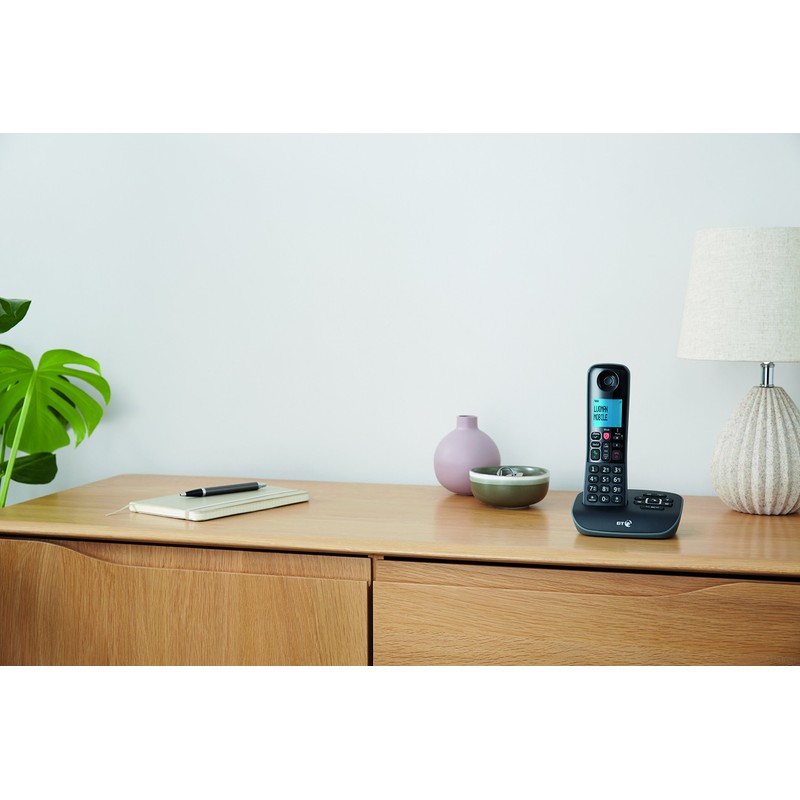 BT BT Essential Cordless Landline House Phone, Nuisance Call Blocker,