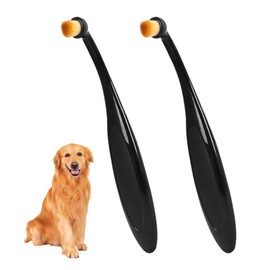 HINFHI 2 Pieces Of Pet Tear Mark Brush, Eye Cleaning Brush, Pet Supplies, Pet Grooming Tools.