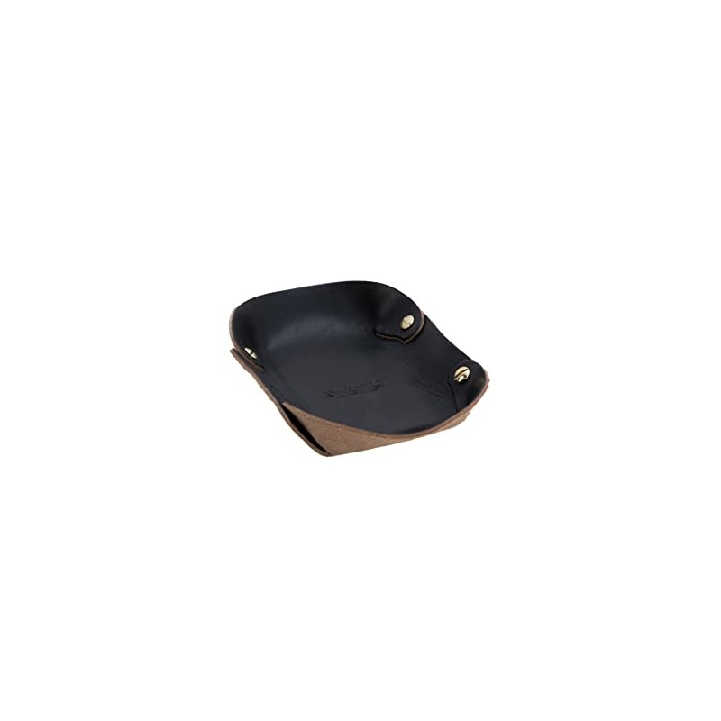 Leather Catch-All Tray (Black CXL)