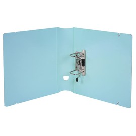 Exacompta 53766E Premium Folder Exafile 2.0 Round Spine 8 cm Wide DIN A4 Glued Spine Label Prem'Touch Watercolour Pastel Blue Ring Binder Letter Folder Office Folder Plastic Folder