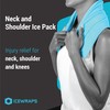 ICEWRAPS 7"x28" Neck Clay Ice Pack | Long Ice Cooling