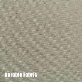 BONZER Waterproof Outdoor Curtains for Patio Porch Pergola Cabana Sunlight Blocking Privacy Grommet Indoor Curtain Panels for Bedroom Living Room, 1 Panel, 84W x 95L inch, Taupe