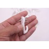 20PCS White Powerful Concrete Hard Wall Drywall Picture Hooks Non-Trace