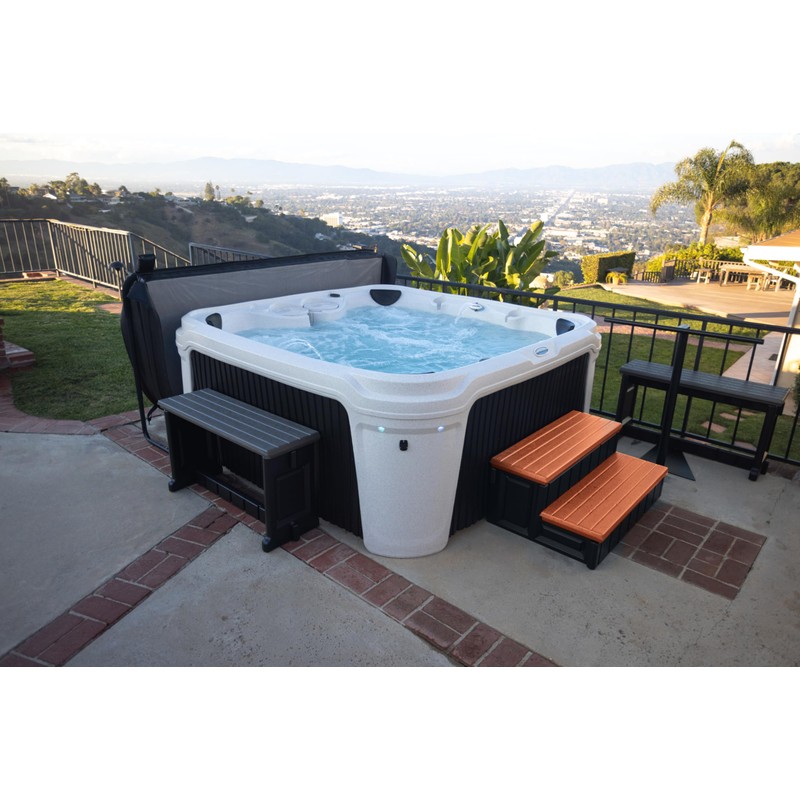 Confer Plastics Two Tier 36" Wide Deluxe Hot Tub Step.
