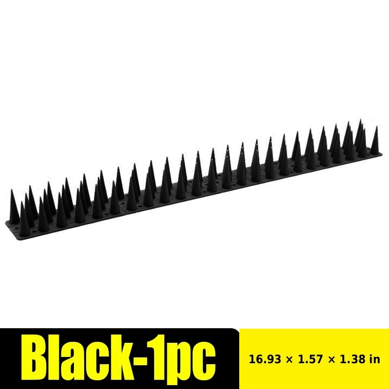 Bird Repellent Spikes for Outdoor Use - Bendable PP Deterrent