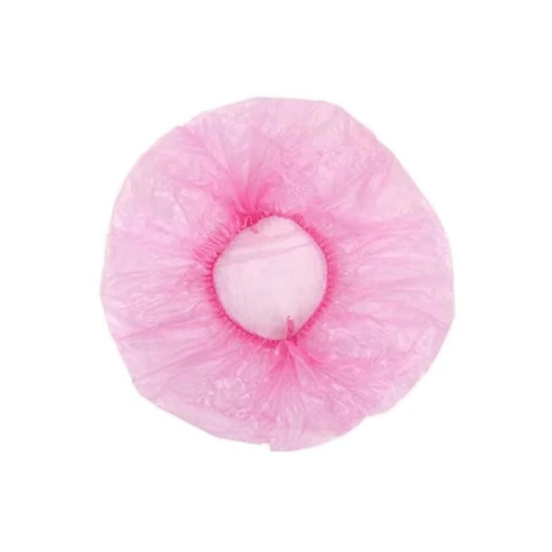 Einweg-Duschhauben aus Kunststoff, elastisch, wasserdicht, für Damen, Spa, Hotel und