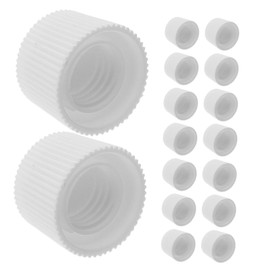 Healvian 50pcs Reusable Toothpaste Sealing Caps Easy Use Toothpaste Lids for Cleanliness Flexible Rotation for Simple for Home and Travel