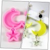 TEHAUX Earring Molds Sets Earrings Molds Kit Star and Moon