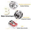 Toggle Latch Clamp 4003 with Lock Hole, 304 Stainless Steel