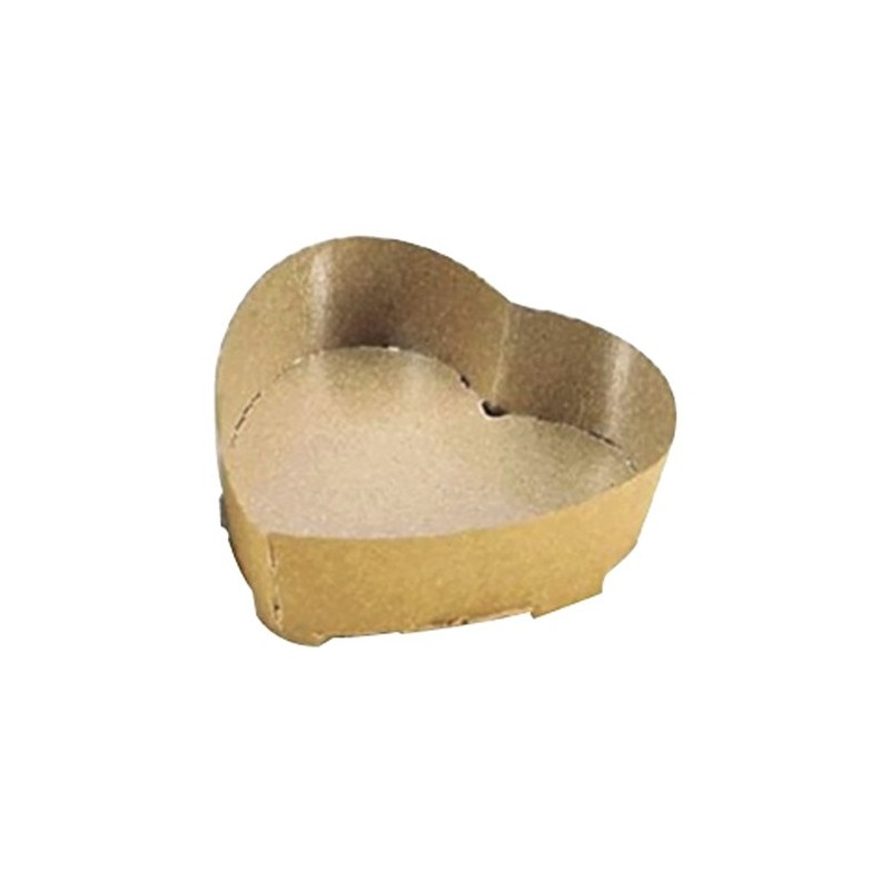 Pearl Metal Bakegee Paper Assembly, Heart Baking Mold (3 Pieces)