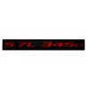 ERPART 5.7L 345ci RED on Black Highly Polished Real Aluminum