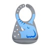 Nuby On The Go Silicone 3D Bib with Scoop to