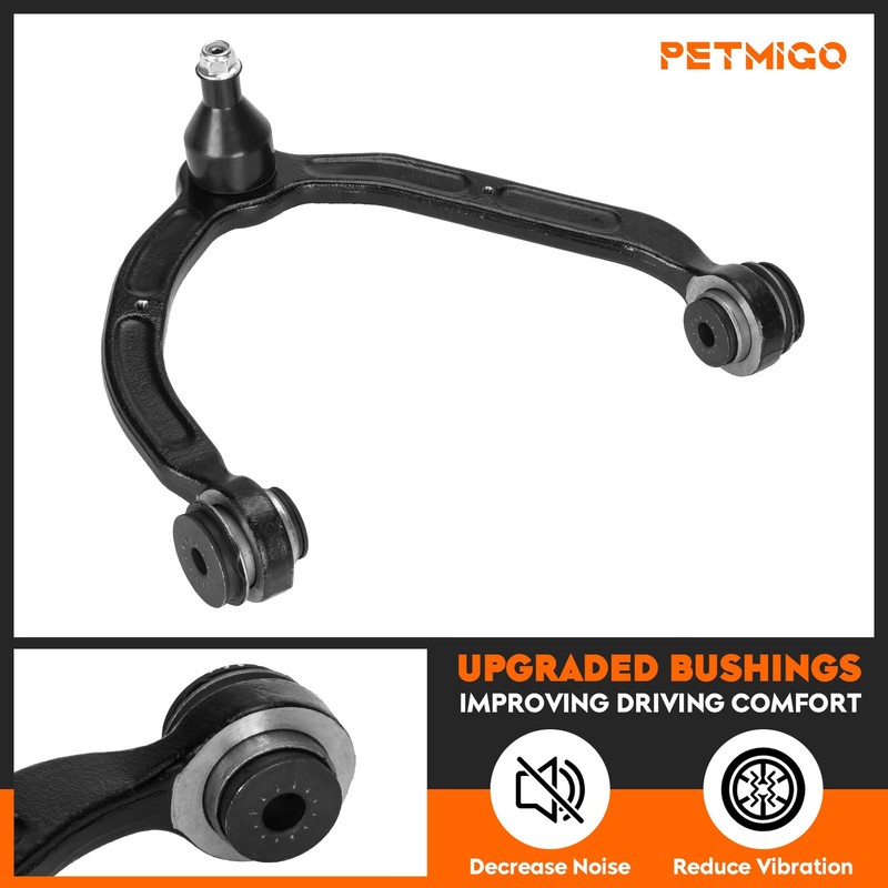Front Suspension Upper Control Arms with Ball Joint Kit 2WD