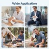 ecolook Compressed Disposable Face Towels, 12" x 11" 90GSM Thick