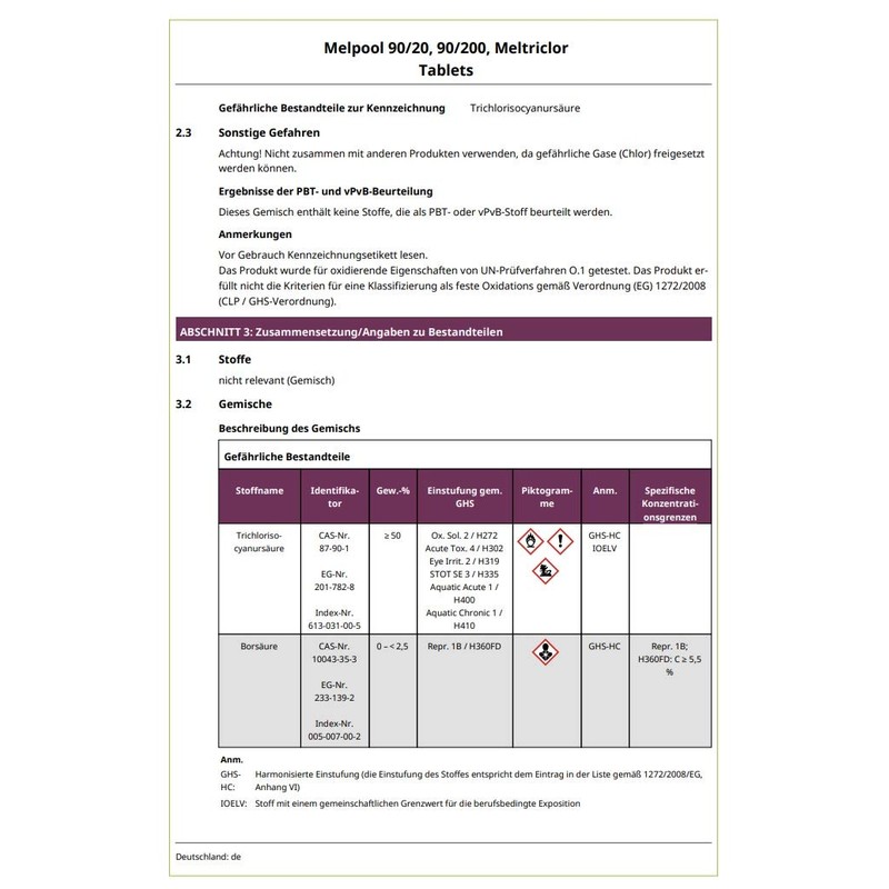 AquaFinesse Chlorine Tablets for Whirlpool Hot Tubs 360 g (18