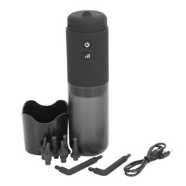 Electric Ear Cleaner with 2 Types Nozzles 3 Modes Auto Efficient Safe Ear Wax Irrigation Removal Kit for Adults