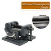 kimllier 3 Inch Cradle Style Drill Clamp Vice 0-90 Degree