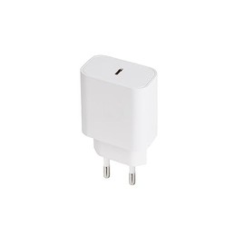 USB C PD 3.0 Wall Charger 20W White Fast Charge Compatible with Mobile Devices and Tablets Ideal for Emergency Charging