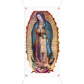 CafePress Our Lady of Guadalupe Vinyl Banner, 44"x30" Hanging Sign, Indoor/Outdoor