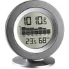 Technoline Mobile Alerts MA10238 Indoor Temperature Barometer Silver Anthracite