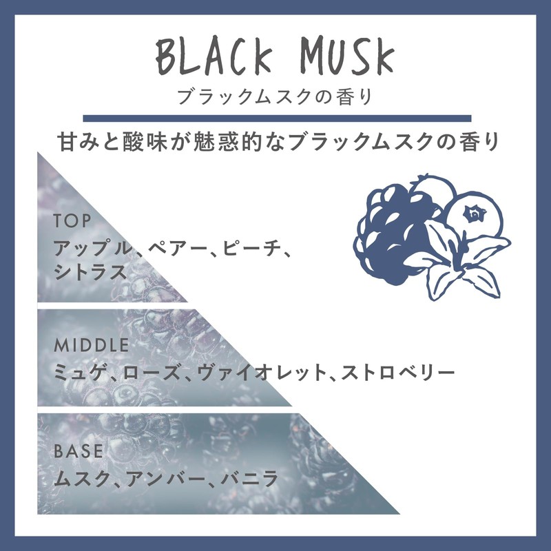 John's Blend Fragrance Gel 85g - Black Musk Scent