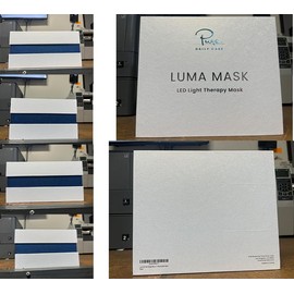 Pure Daily Care Luma - Máscara de terapia de piel LED  Rejuvenecimiento de la piel en casa y terapia de luz antienvejecimiento  LED de 7 colores...   