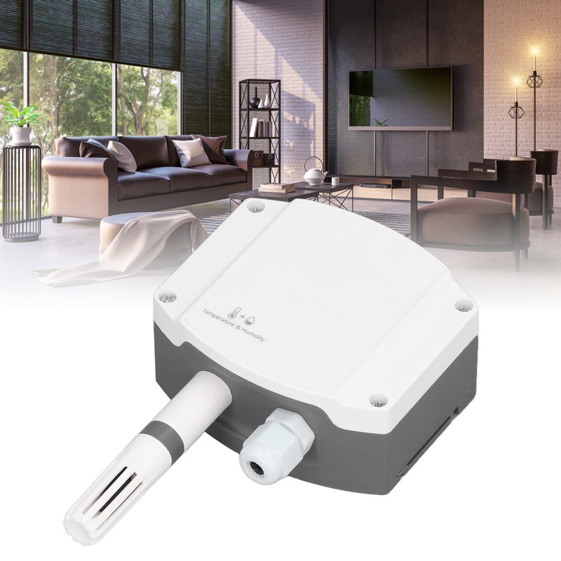 Wall Mounted Temperature Humidity Sensor 4~20mA Analog Temperature Humidity Transmitter