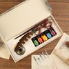 GC QUILL Feather Quill Calligraphy Pen & Wooden Dip Pen