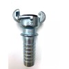 Unbranded 1" BARBED UNIVERSAL COUPLER FITTING WATER COUPLER ZINC W/