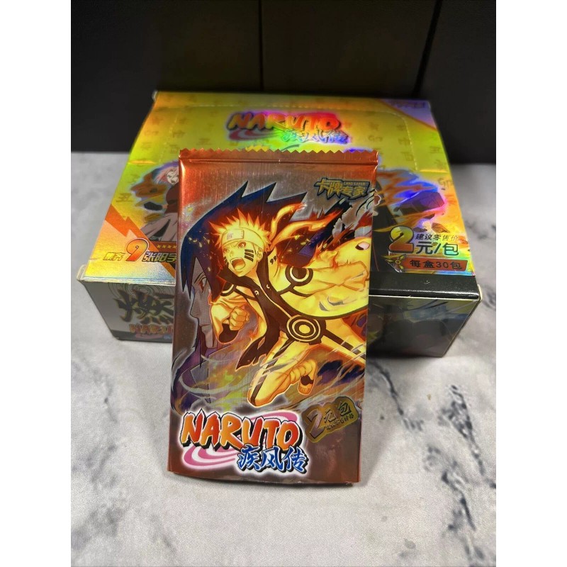 Naruto Trading Collectible Card Game Booster Box CCG TCG Gold