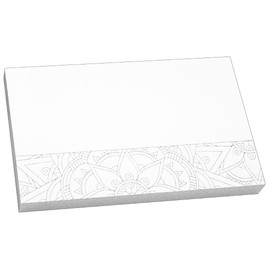 Sticky Notes Mandala Notes 125 x 75 – 1 Piece, White