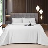 Shilucheng Bamboo Sheets Set 4/6 Pc, Cooling Breathable & Hotel