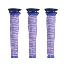 3-Pack 965661-01 Pre Filter Motor Head Replacement for Dyson V7 Animal Pro Vacuum - Compatible with 965661-01 Pre-Filter Parts