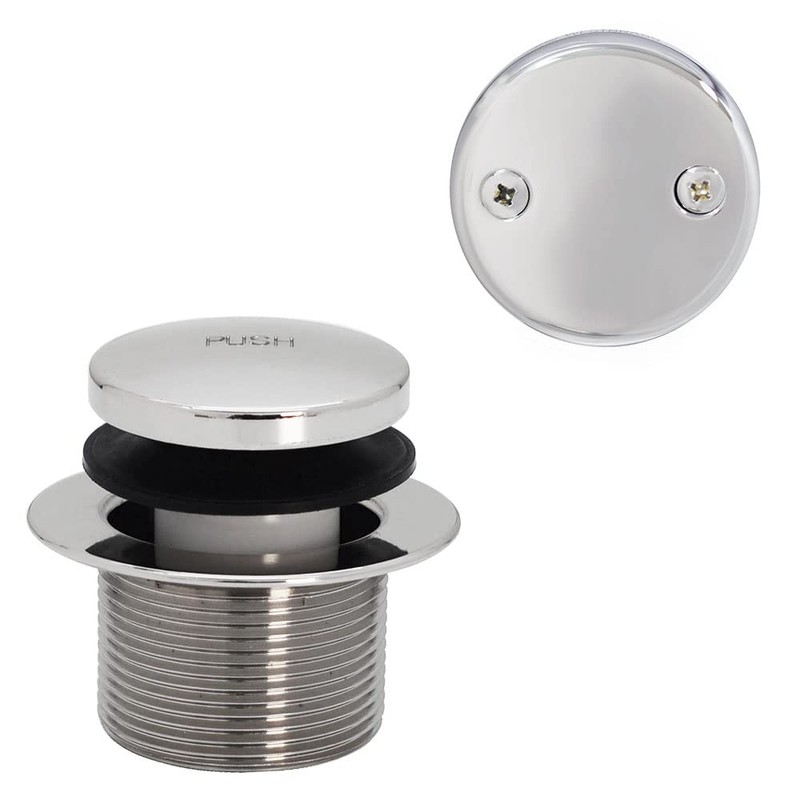 Westbrass 7931817-DC-26 22" Direct Connect 17 Gauge Brass Waste and