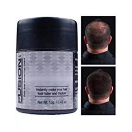 Hair Fusion 100% Real Human Hair Fibers - Conceal bald and thinning hair - Root touch up ...