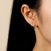 MKLUUO Hoop Earrings Set for Women - 3 Pairs 14K
