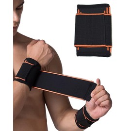 Zeayebsr 1 x wrist support, wrist bandages, elastic and adjustable wrist guard against tendonitis, adjustable wrist support, hand bandage for sports, fitness