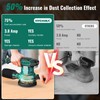 Orbital Sander 3.8Amp 450W, HYCHIKA 6 Variable Speeds Double Handle