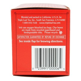 Triple Leaf Tea Tea Cholesterid Pu Erh 20 Bag