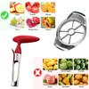 Pack of 2 Apple Slicers, Stainless Steel, Apple Corer, Pear