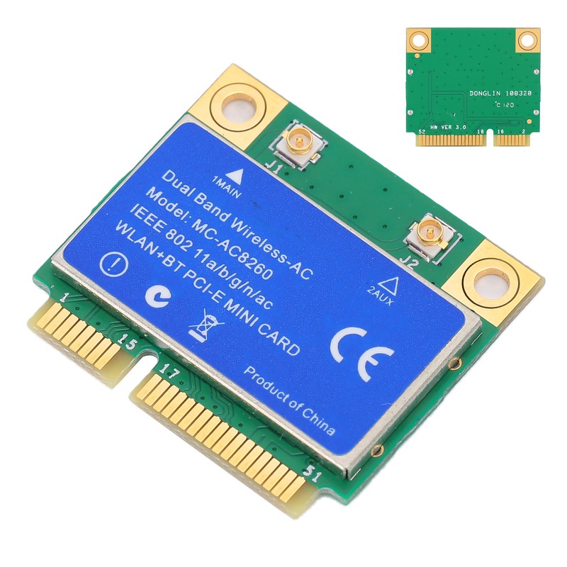 MINI PCIE Card 1200M Dual Band 2.4GHz/5GHz Wireless Network Card