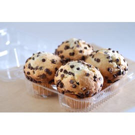 Poppie's Dough Fresh Baked Gourmet Large Muffins (12 Pieces) (Chocolate Chip)