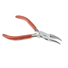 MAQNSCO Hair Extension Pliers (Red-Curved)