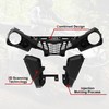 SAUTVS Front Fascia for Can-Am Outlander 450 570, Black Combination