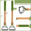Leriton 2 Pcs Mini Garden Hula Hoes for Weeding 17