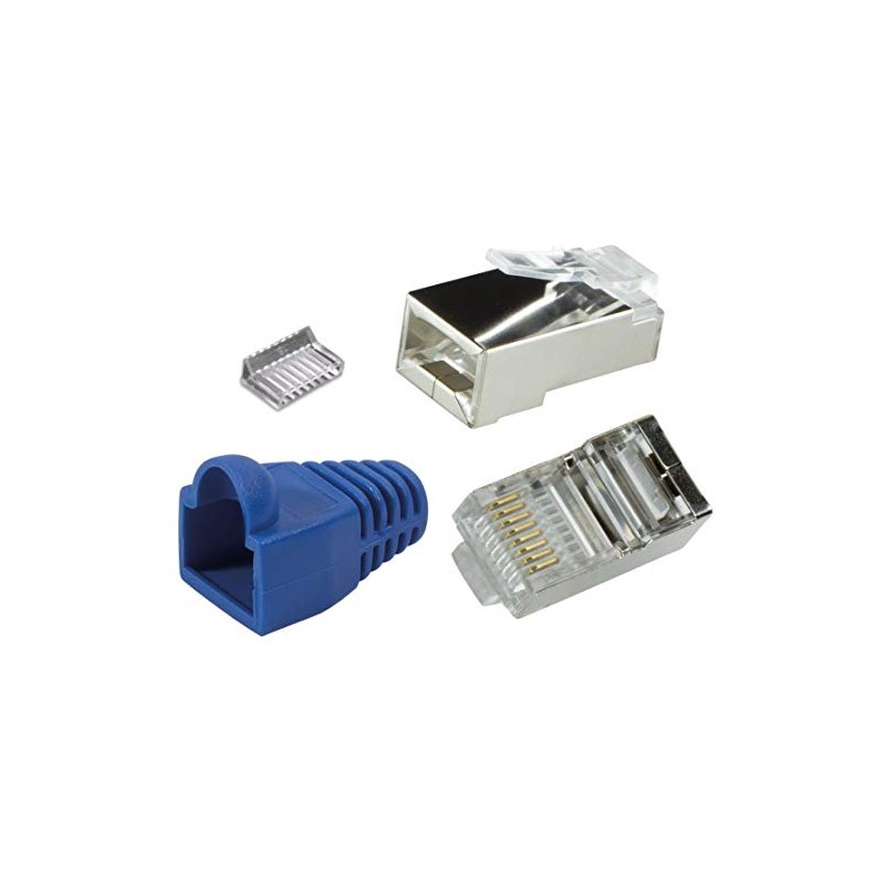 odedo Set of 20 RJ45 Crimp Connectors CAT 6 /