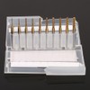 10-Piece End Mill Set, Carbide CNC Milling Cutter Engraving Bits,