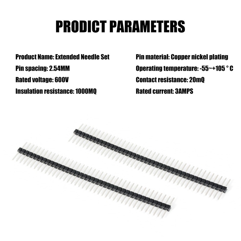 PENGLIN Pack of 20 Long Pins 40 Pin Breakaway Headers