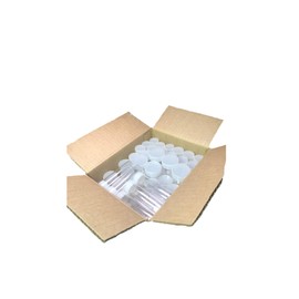 50 Coin Tubes, Assorted Sizes - Crystal Clear and Archival Safe